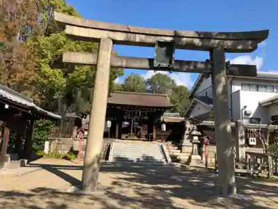 離宮八幡宮の鳥居