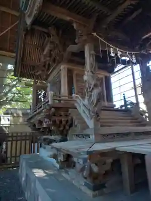 取手八坂神社の本殿・本堂