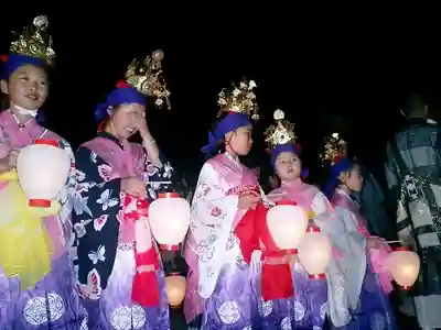 光明寺のお祭り