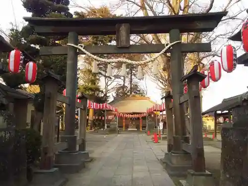 東八幡神社の鳥居