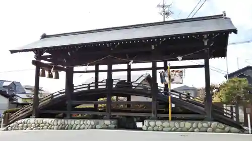 諏訪大社下社春宮の周辺