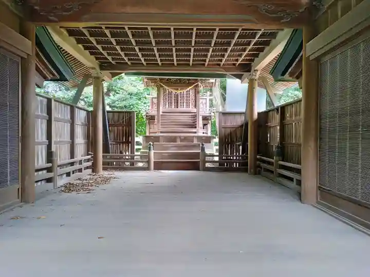 八幡社の本殿・本堂