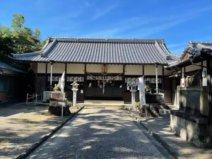 久々志彌神社の本殿・本堂