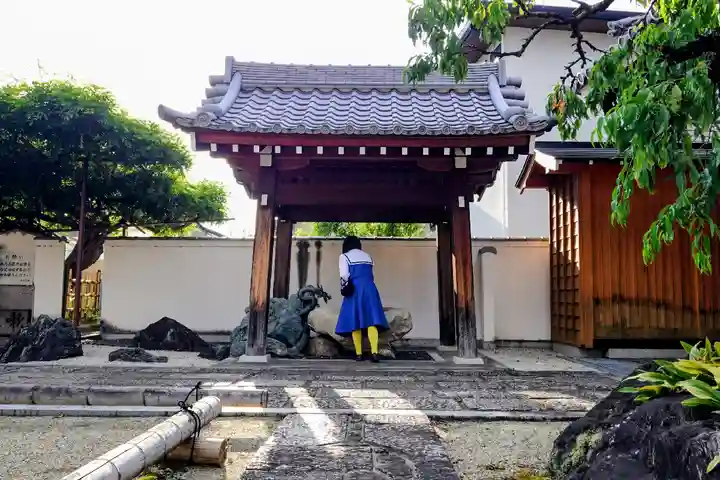 常念寺の手水舎