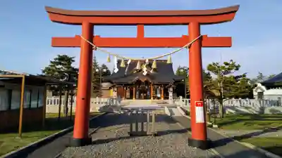 美瑛神社の鳥居