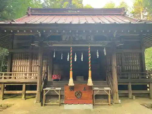 虎柏神社の本殿・本堂