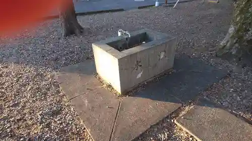 厳島神社の手水