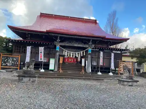 伊達神社の本殿・本堂