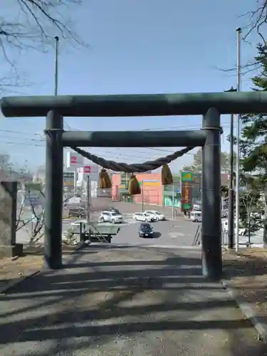 大谷地神社の鳥居