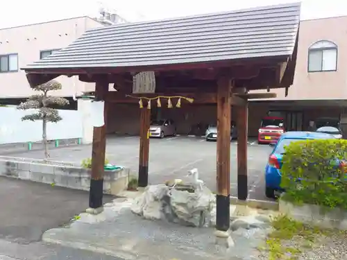 北野神社の手水