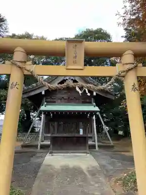 津島社(塔野地)の鳥居