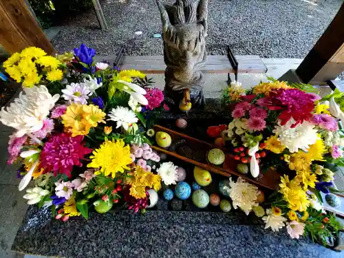 滑川神社 - 仕事と子どもの守り神の手水