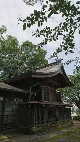 沼山津神社の本殿