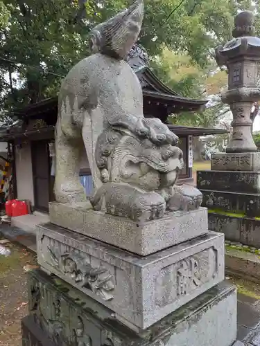 六椹八幡宮の狛犬