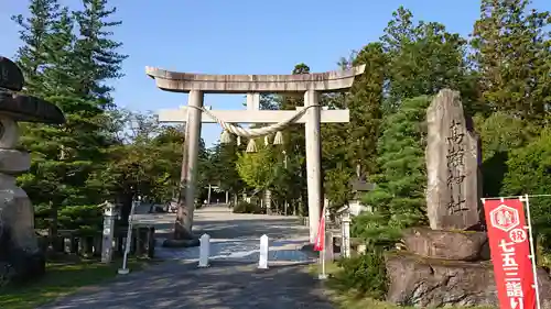 越中一宮 髙瀬神社の鳥居