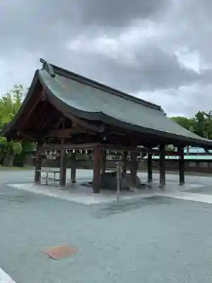 宗像大社の手水舎