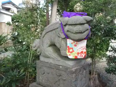 菊田神社の狛犬