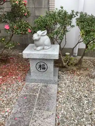 少彦名神社の狛犬