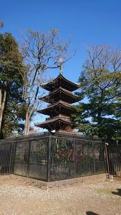 上野東照宮の塔