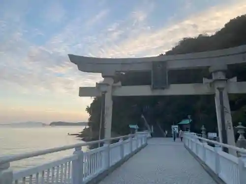 八百富神社の鳥居