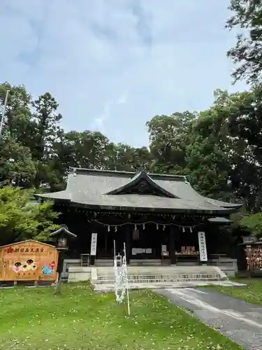 朝日森天満宮の本殿・本堂
