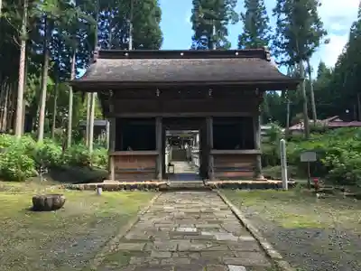天台寺の山門・神門