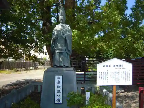 阿部野神社の像