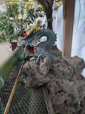 小平神明宮の手水舎