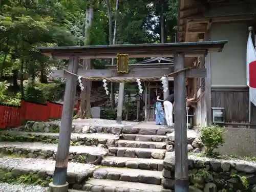 御髪神社の鳥居