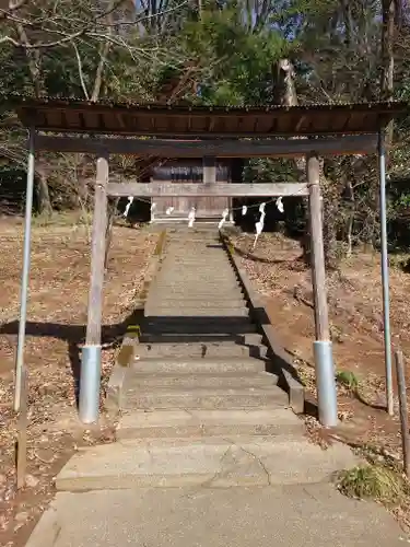 阿豆佐味天神社の鳥居