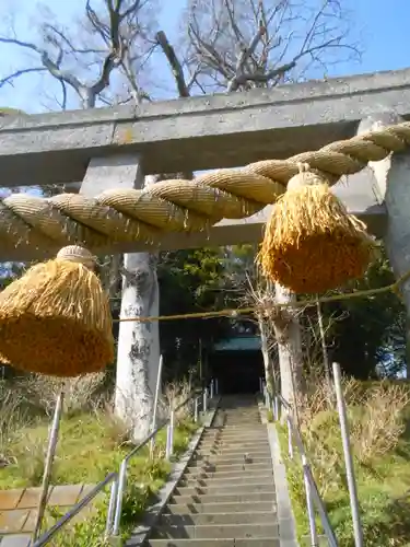 八雲神社（鎌倉・常盤）の鳥居