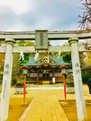 女化神社の鳥居