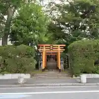 紀文稲荷神社の鳥居