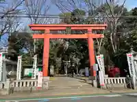 世田谷八幡宮の鳥居