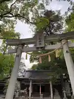 川面神社の鳥居