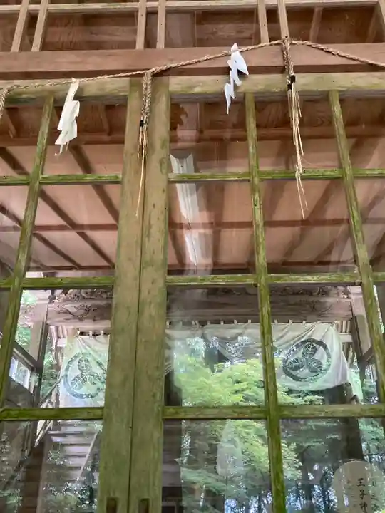 劔之宮王子神社の本殿・本堂