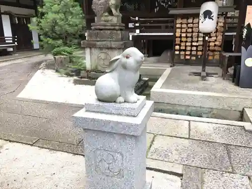 岡崎神社の狛犬