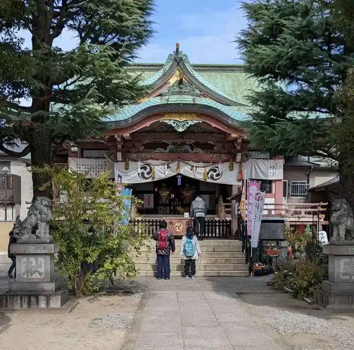 今戸神社の本殿・本堂