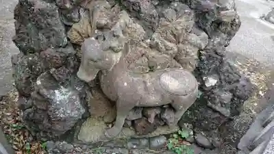 春日神社(比奈)の像