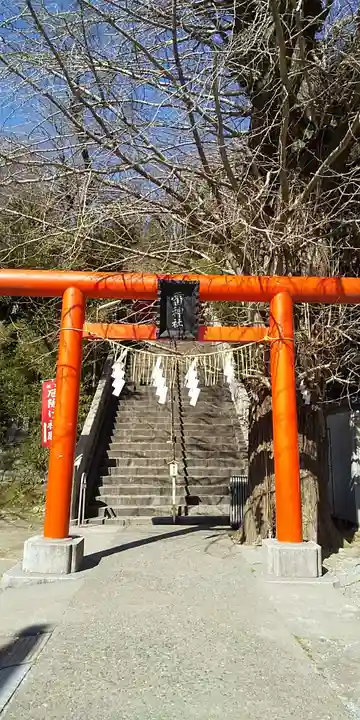 雷神社の鳥居