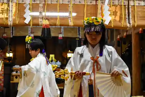 尻岸内八幡神社の神楽