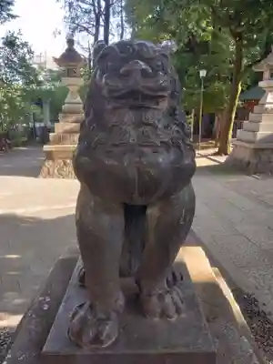 鳩森八幡神社の狛犬