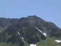 雄山神社峰本社の自然