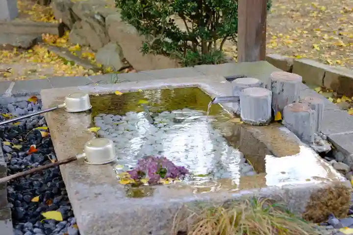 丹生酒殿神社の手水舎