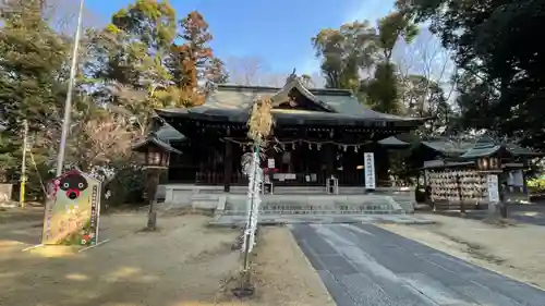 朝日森天満宮の本殿・本堂