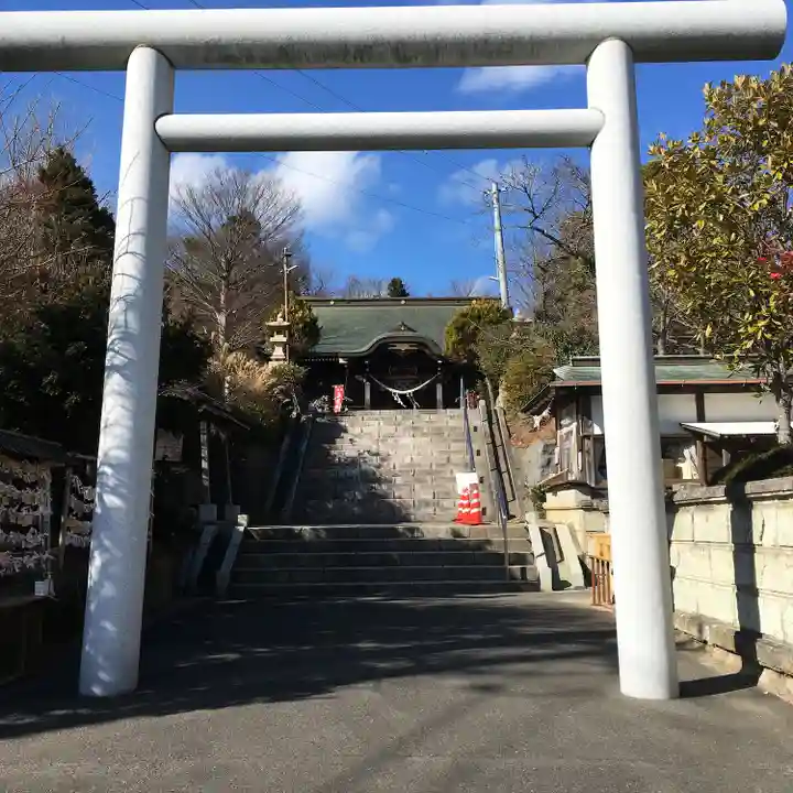 四倉諏訪神社の鳥居