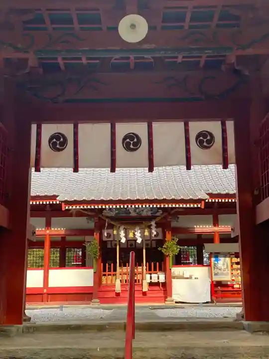 妻垣神社の山門・神門