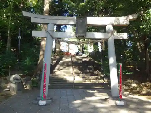 世田谷八幡宮の鳥居