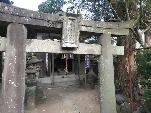 熊野原神社の鳥居