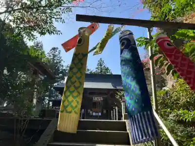 滑川神社 - 仕事と子どもの守り神(福島県)